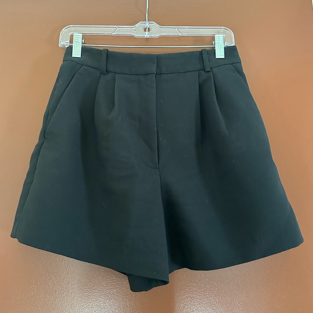 Abercrombie & Fitch Black High Waist Shorts